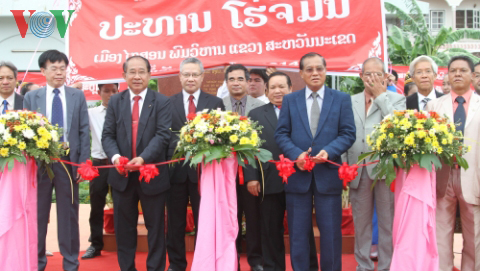 Inauguran en Laos nueva zona memorial del Presidente Ho Chi Minh